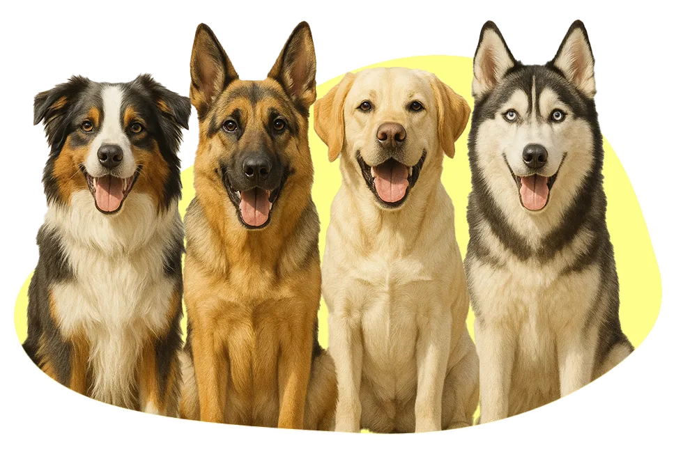 Perros juntos